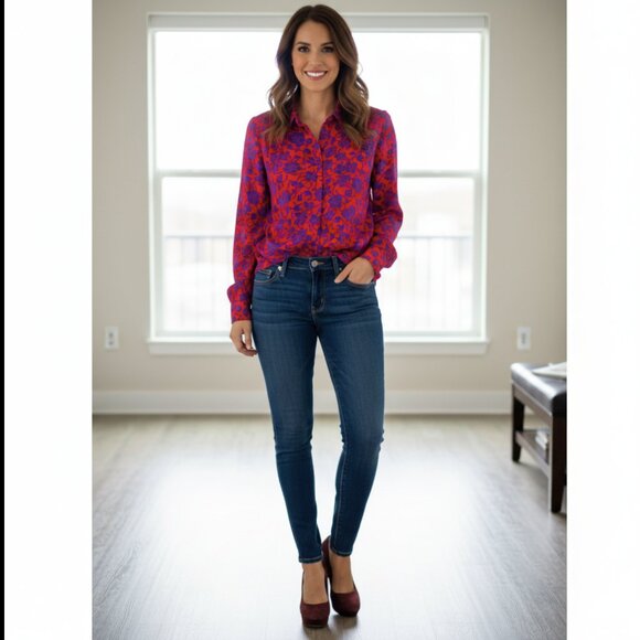 French Connection Burgundy Suede  High Heels - Picture 6 of 6